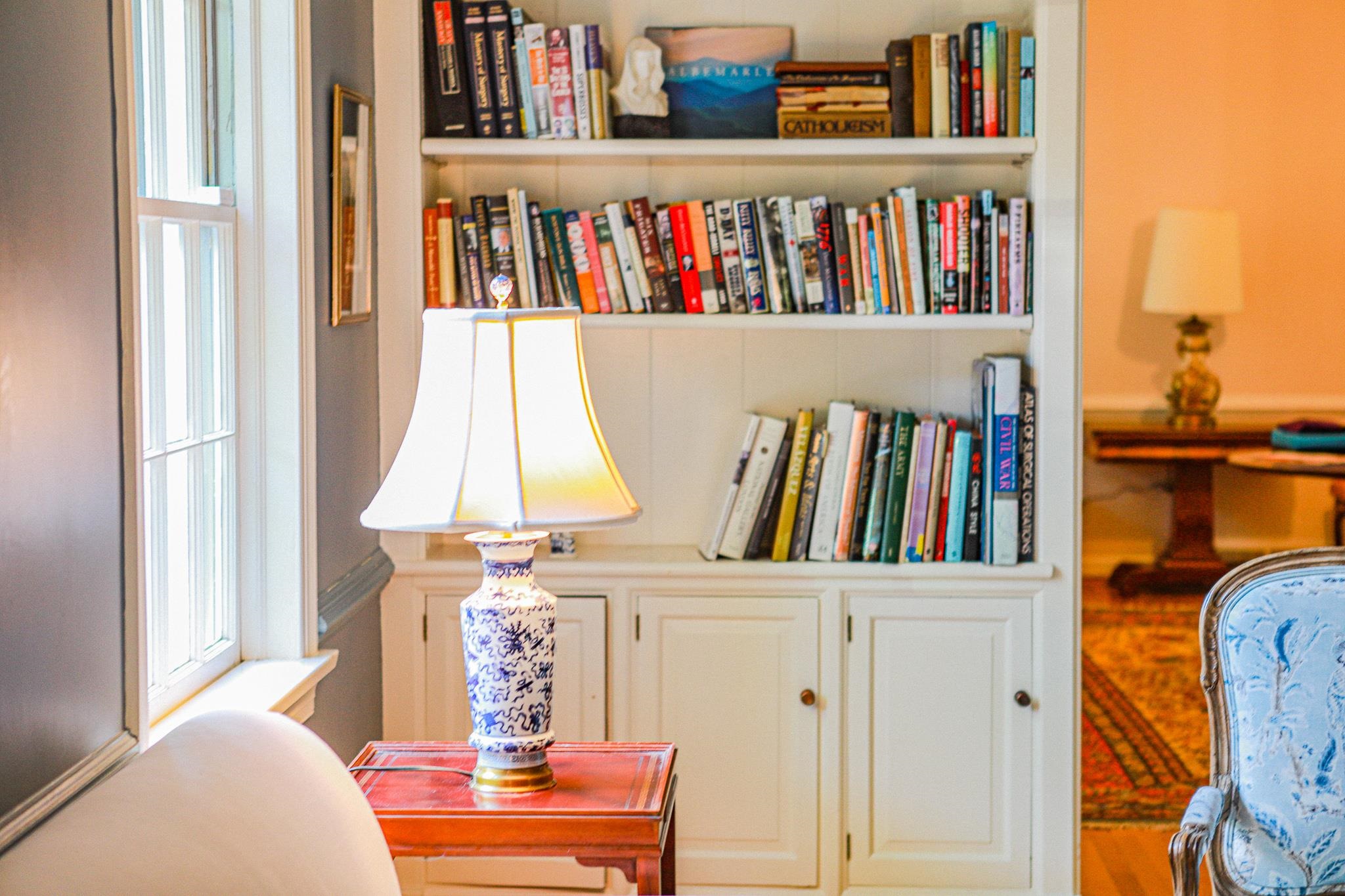 19 Ridgewood Drive Staunton, VA 24401 - Photo 31 of 73 a view of a book shelf with a book shelf