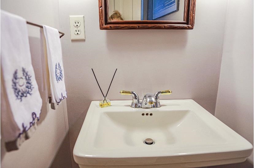 19 Ridgewood Drive Staunton, VA 24401 - Photo 47 of 73 a bathroom with a sink and a mirror