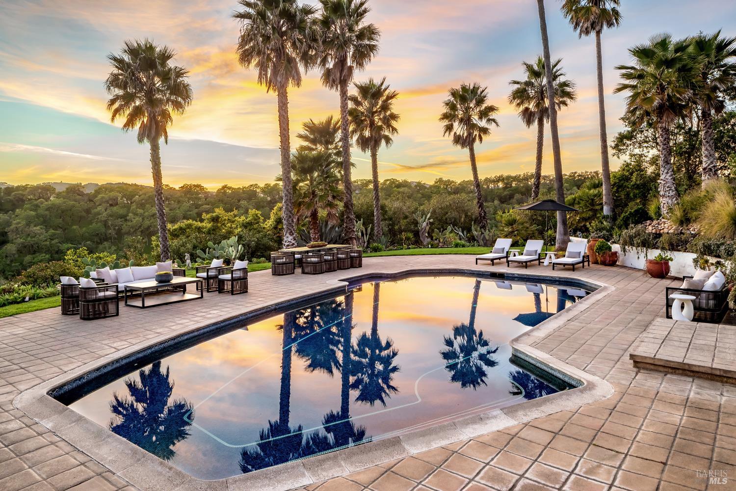 4377 Warm Springs Road Glen Ellen, CA 95442 - Photo 52 of 56 a view of swimming pool with chairs