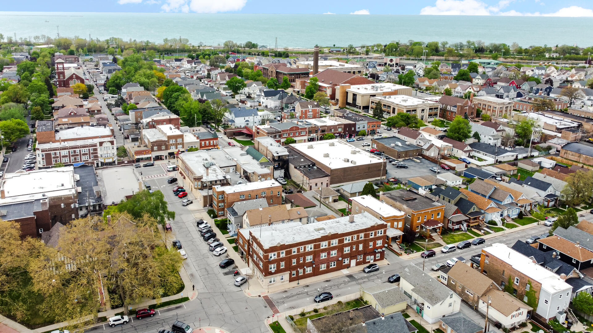 1923 Clark Street Whiting, IN 46394 - Photo 2 of 16 an aerial view of a city