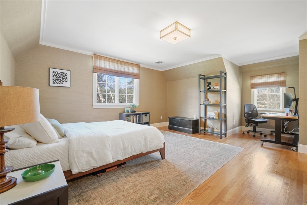 1 Myles Standish Road Weston, MA 02493 - Photo 24 of 40 a bedroom with bed and window