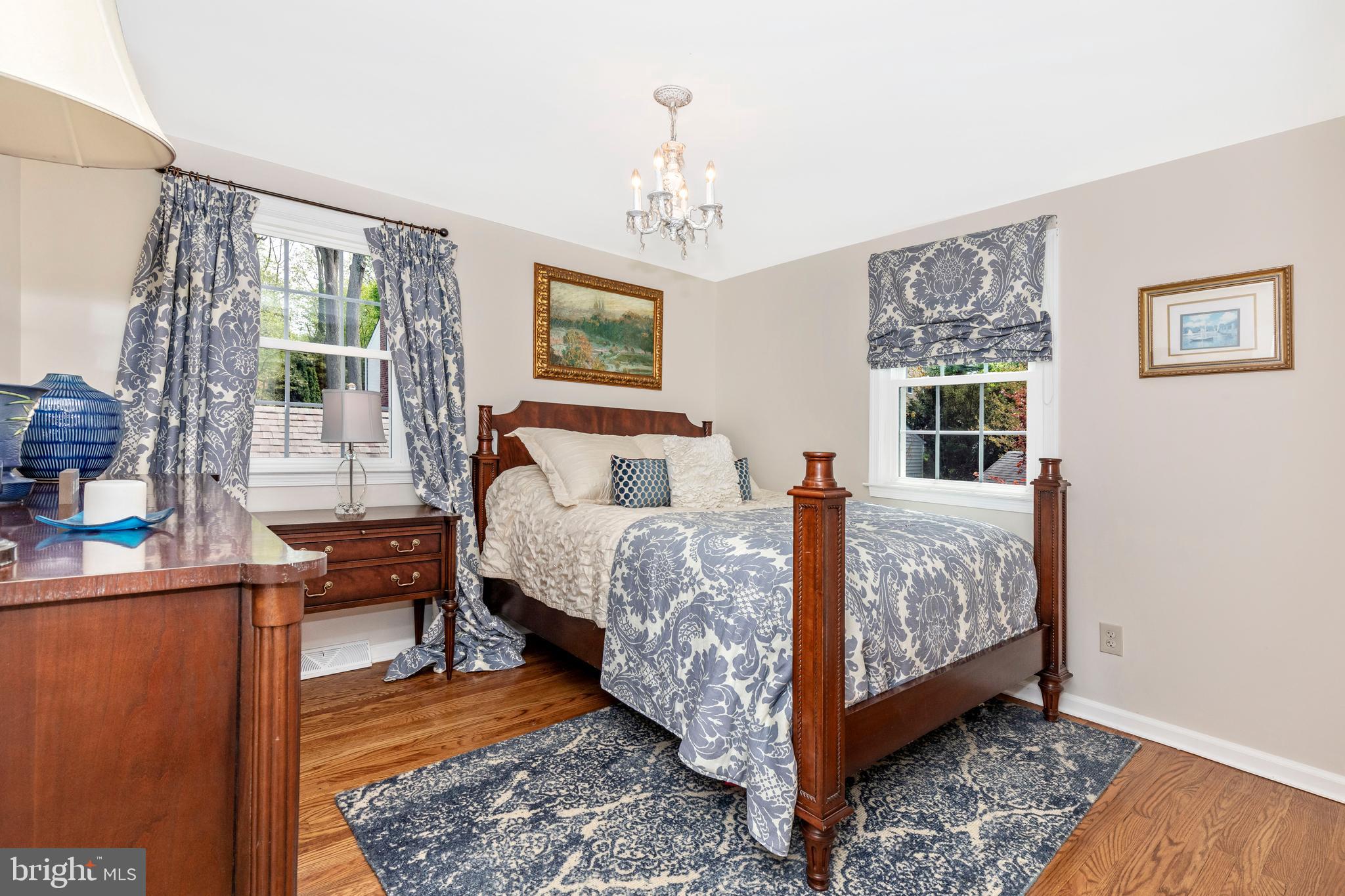 500 Midland Circle Wayne, PA 19087 - Photo 25 of 38 Bedroom 2 with double closet and two windows