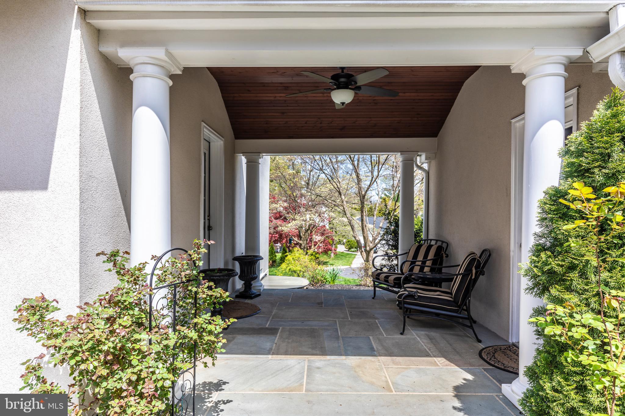 500 Midland Circle Wayne, PA 19087 - Photo 6 of 38 Breezeway with entries to the home and garage