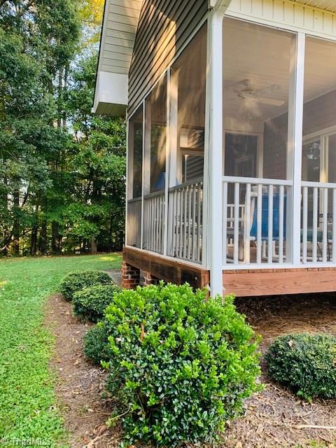 193 Dublin Road Advance, NC 27006 - Photo 37 of 44 Screened in Porch from the back