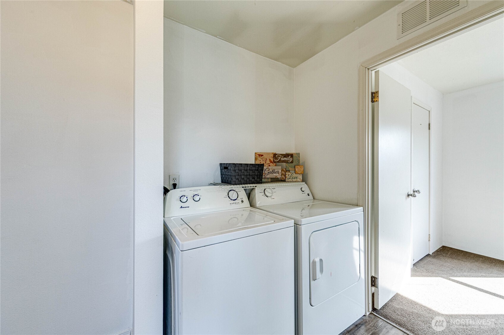 491 Mill Road, Unit 8 Sequim, WA 98382 - Photo 17 of 37 a utility room with dryer and washer