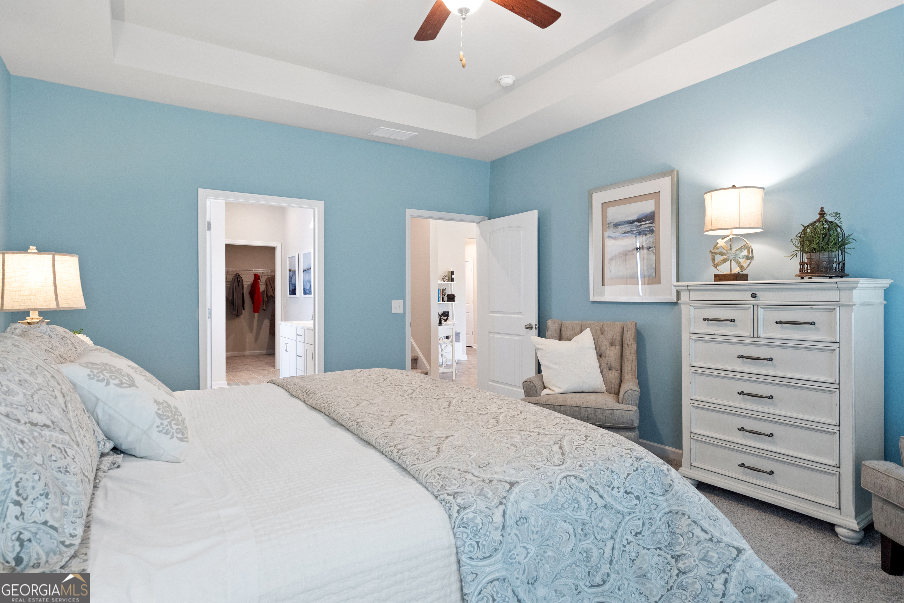 256 Shantz Way, Unit (LOT A45) Byron, GA 31008 - Photo 17 of 25 a bedroom with a bed and a dresser