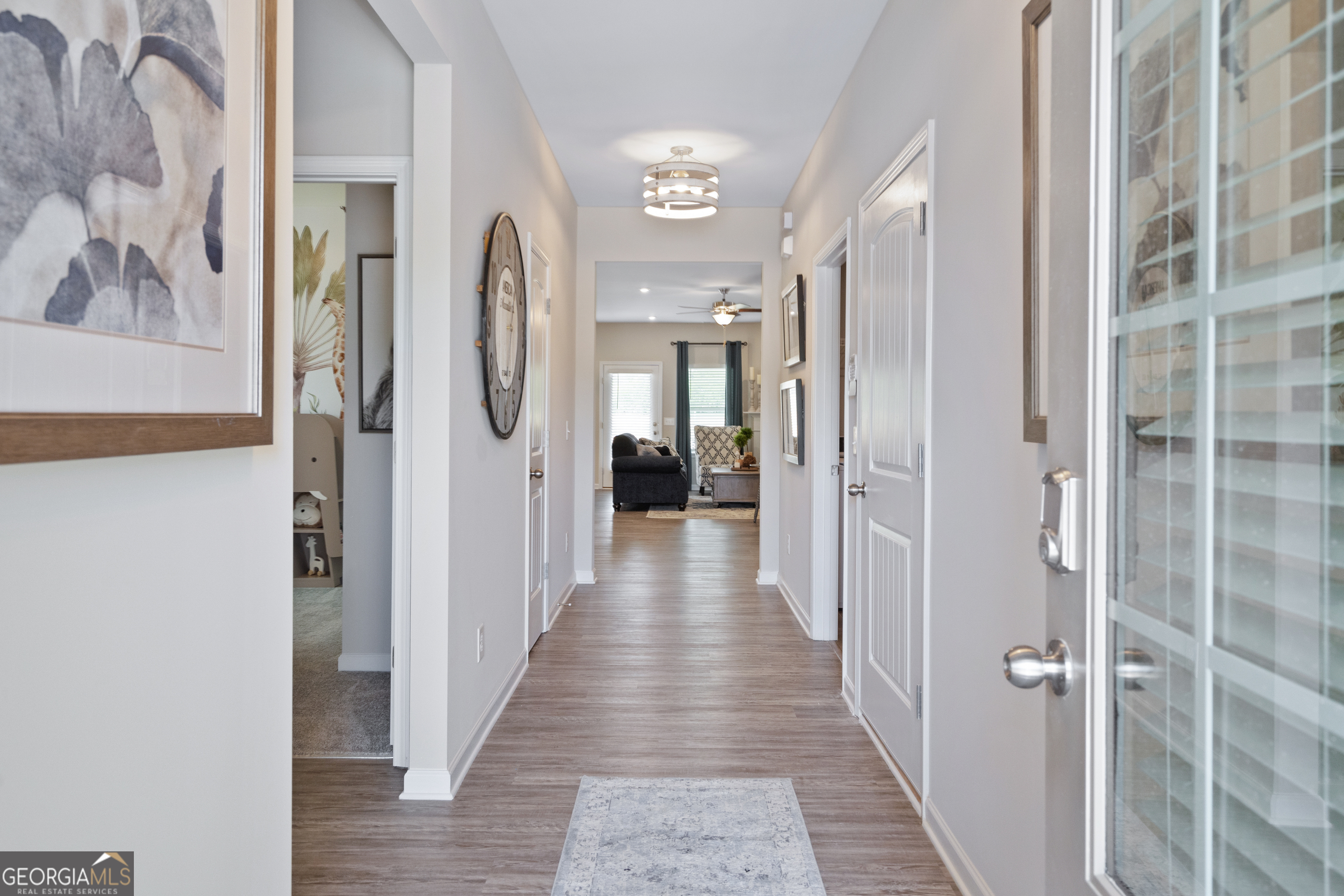 256 Shantz Way, Unit (LOT A45) Byron, GA 31008 - Photo 4 of 25 a view of a hallway with wooden floor