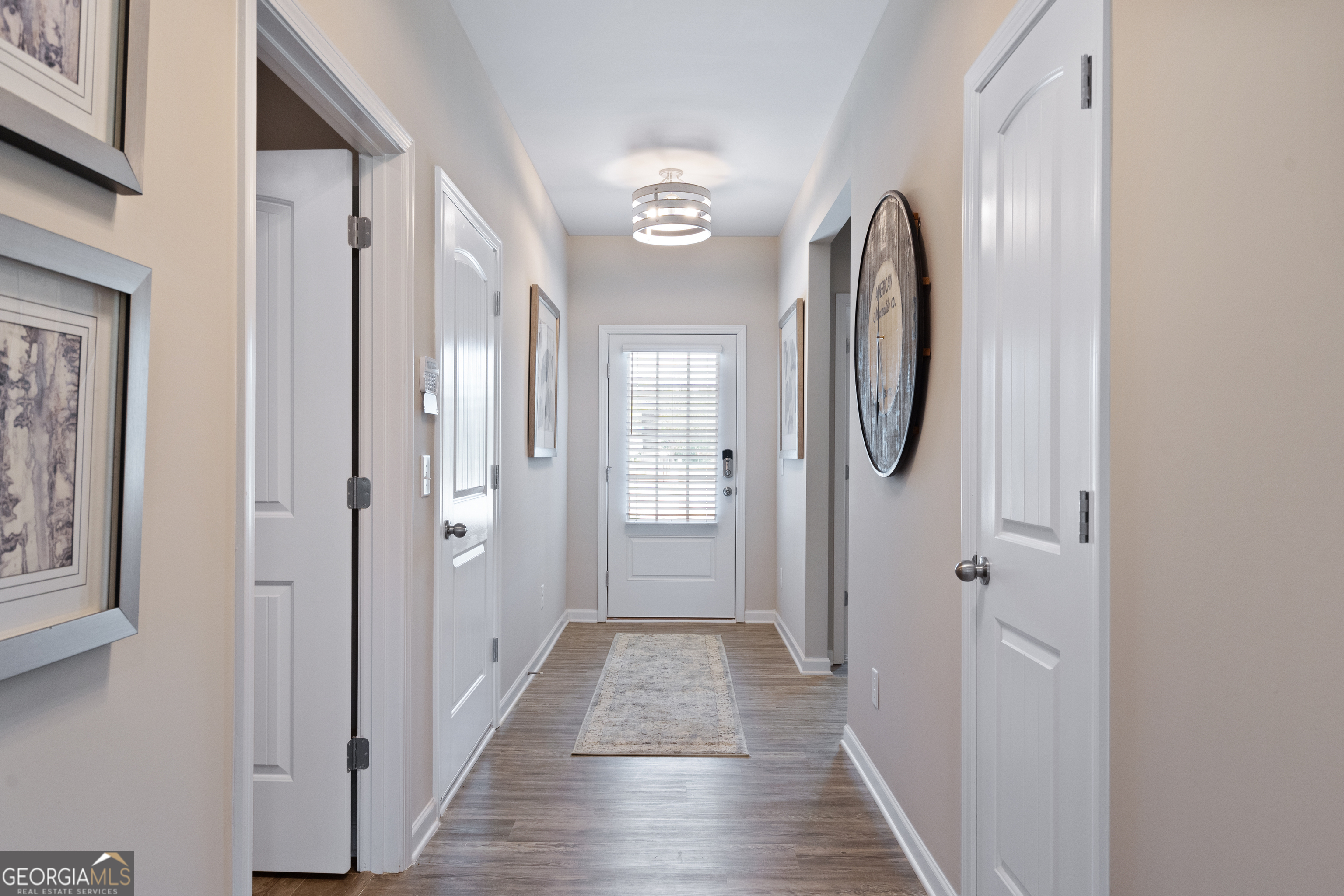 256 Shantz Way, Unit (LOT A45) Byron, GA 31008 - Photo 5 of 25 a view of a hallway with wooden floor