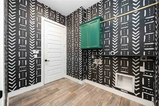 a view of front door