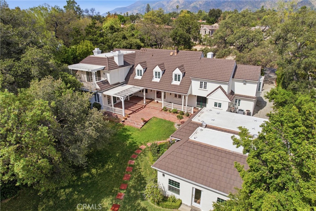 960 Hampton Road Arcadia, CA 91006 - Photo 25 of 28 an aerial view of a house