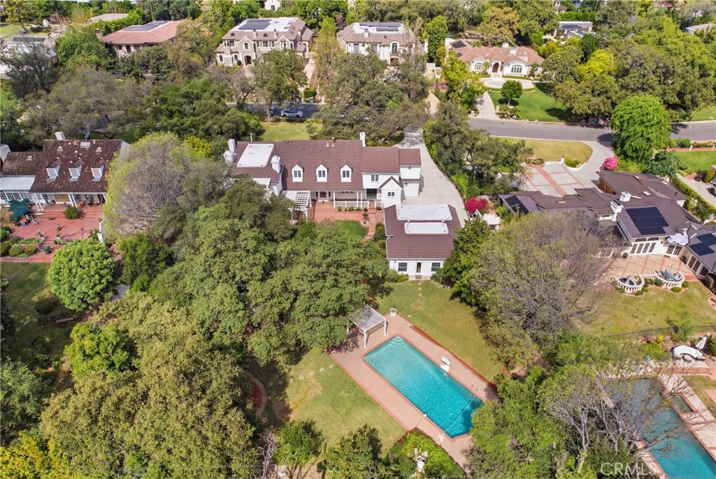 960 Hampton Road Arcadia, CA 91006 - Photo 27 of 28 an aerial view of residential houses with outdoor space