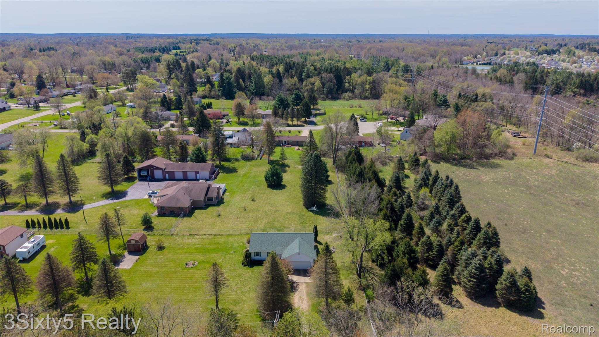 1783 Farnsworth Road Lapeer, MI 48446 - Photo 42 of 51 Drone / aerial view