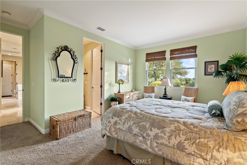 2438 Battering Rock Road Templeton, CA 93465 - Photo 18 of 60 a bedroom with a bed and a window