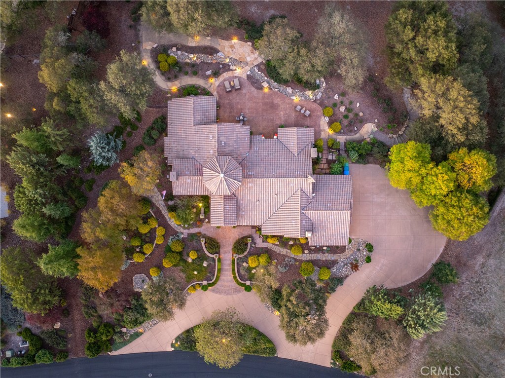2438 Battering Rock Road Templeton, CA 93465 - Photo 60 of 60 an aerial view of a house with a yard and a large tree