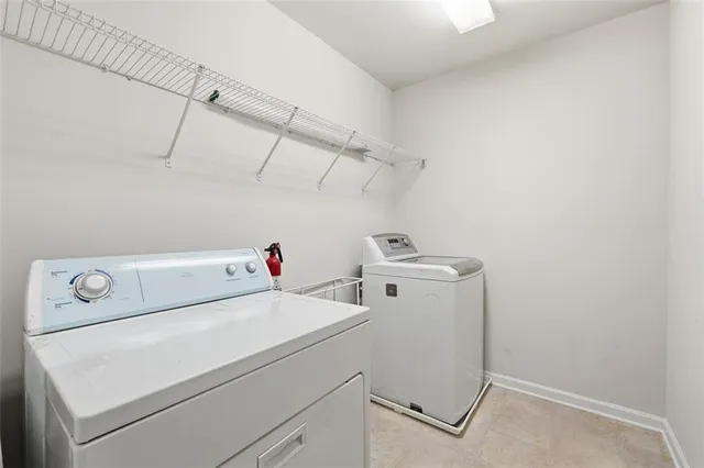 a view of empty room