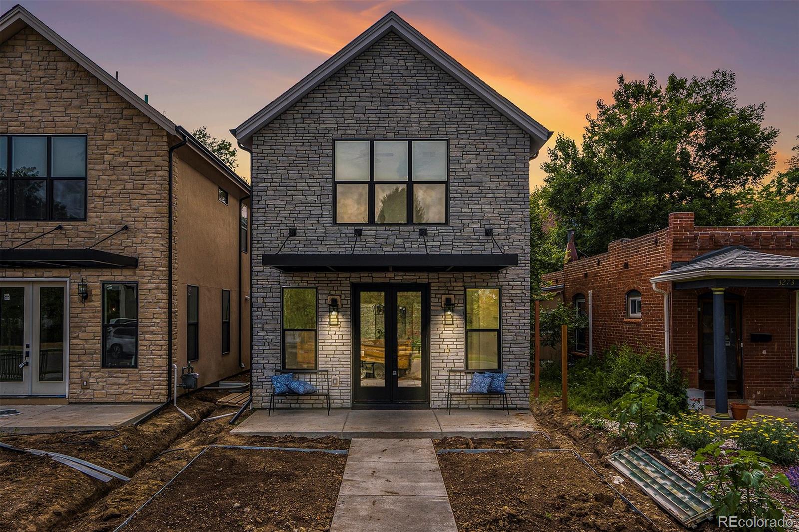 3271 Perry Street Denver, CO 80212 - Photo 33 of 34 a view of brick house with large windows