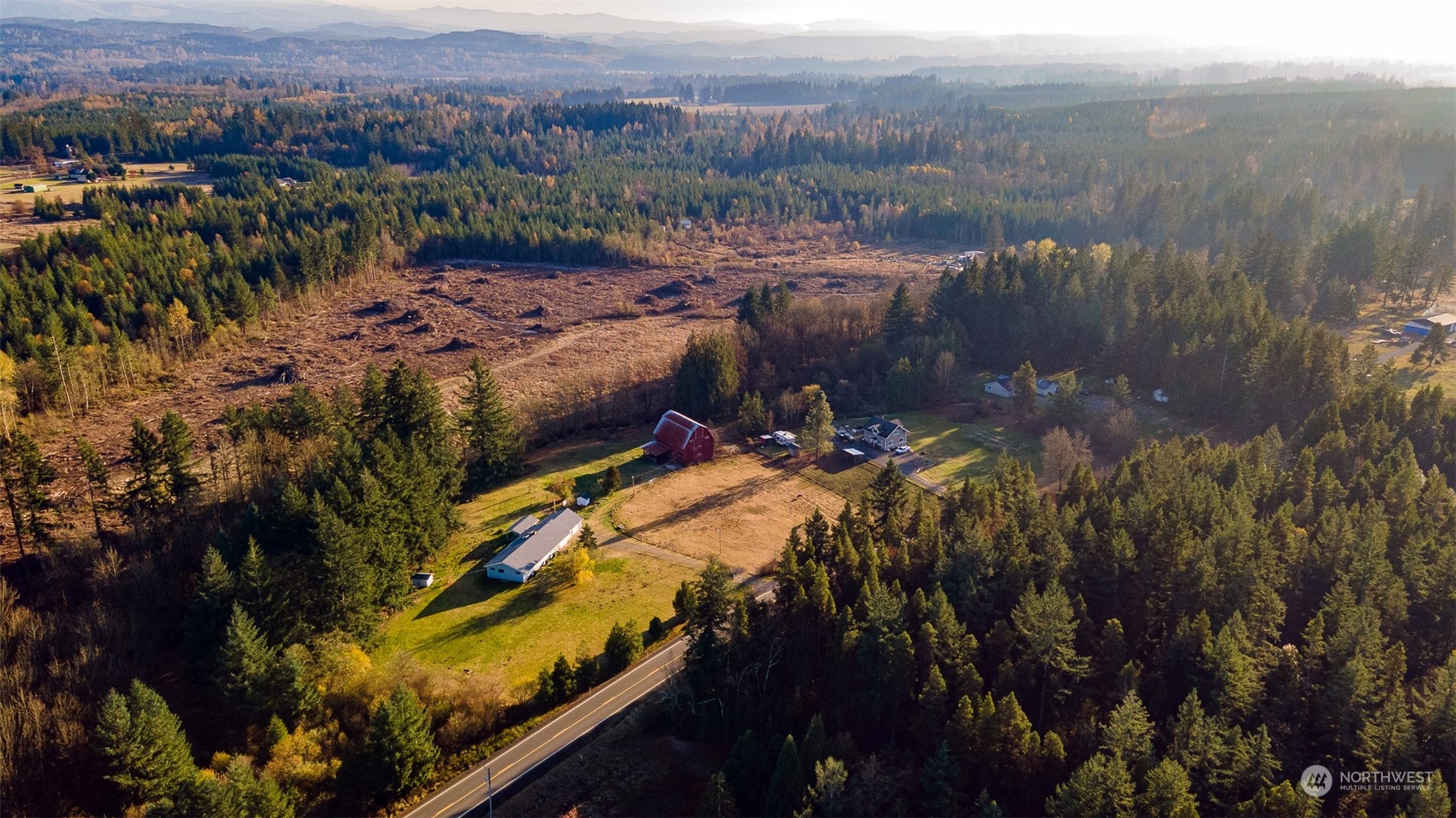 431 Tucker Road Toledo, WA 98591 - Photo 36 of 40 a view of a houses with a yard