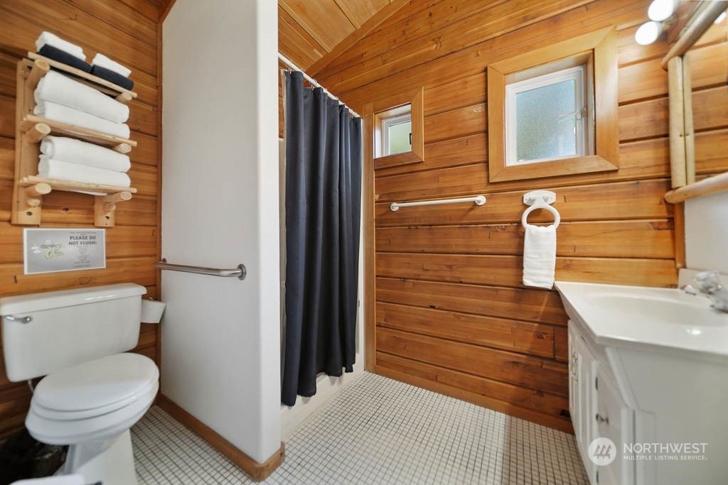 1171 Big Pine Way Forks, WA 98331 - Photo 30 of 40 a bathroom with a toilet and a sink