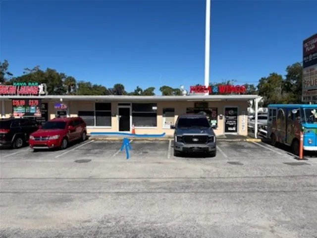 a car parked in front of a house