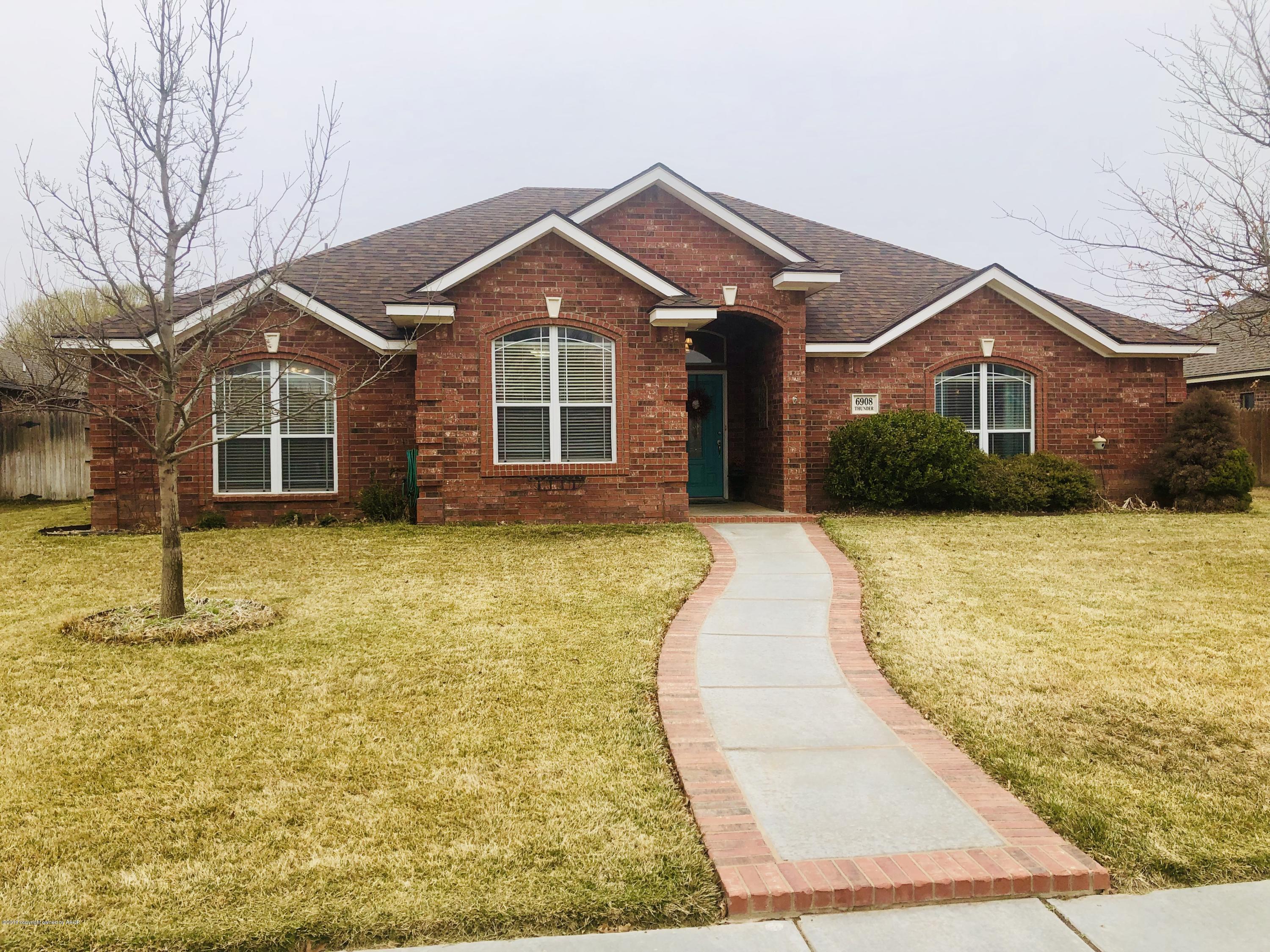 6908 Thunder Road Amarillo, TX 79119 - Photo 1 of 30 Front of Home