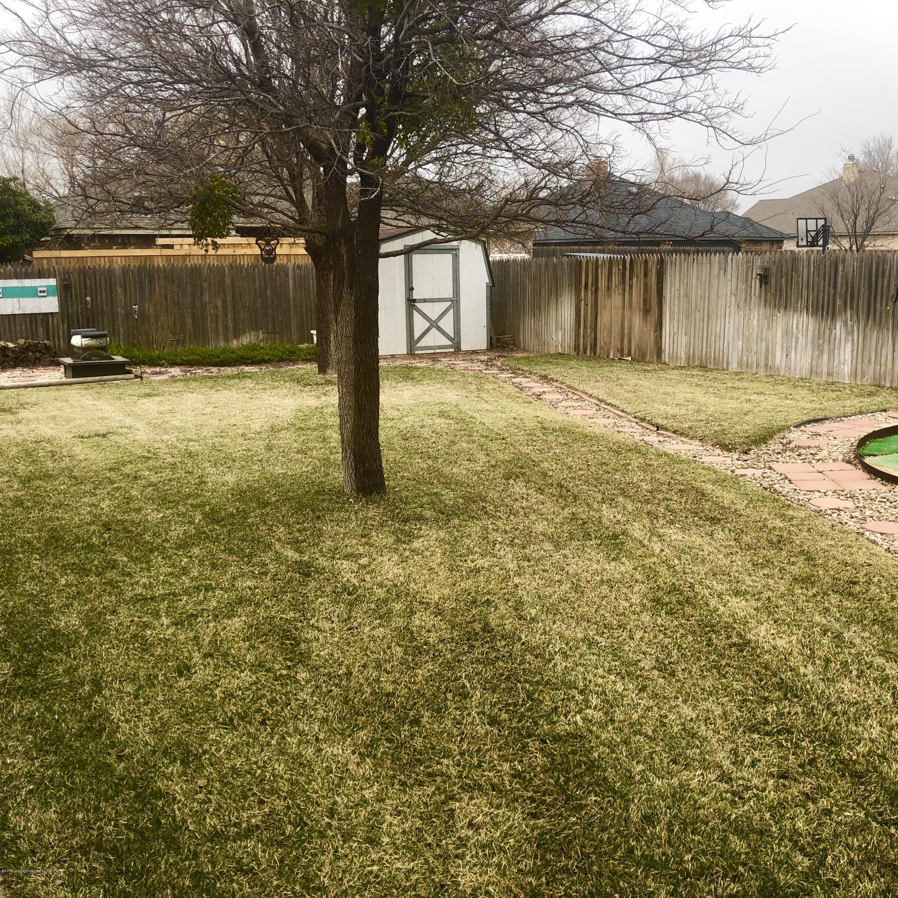 6908 Thunder Road Amarillo, TX 79119 - Photo 30 of 30 Backyard