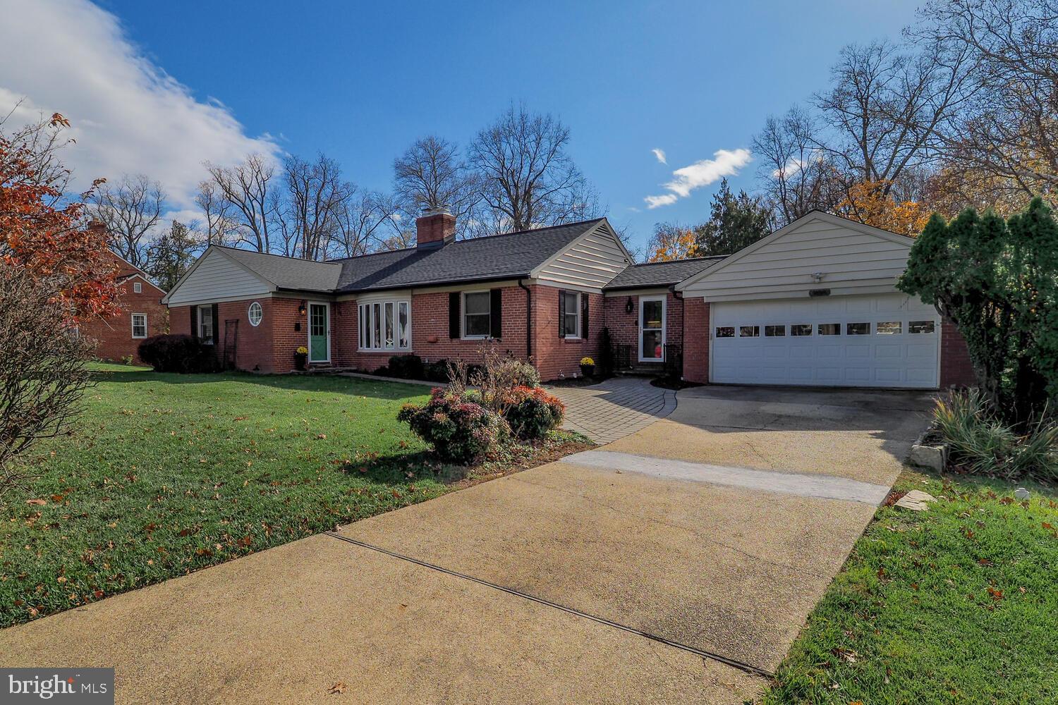 1108 Hampton Garth Towson, MD 21286 - Photo 4 of 53 front view of a house with a yard