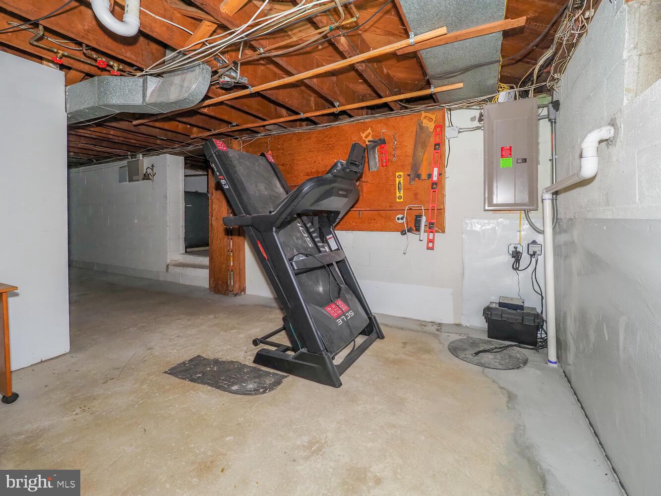 1108 Hampton Garth Towson, MD 21286 - Photo 52 of 53 a view of a room with gym equipment