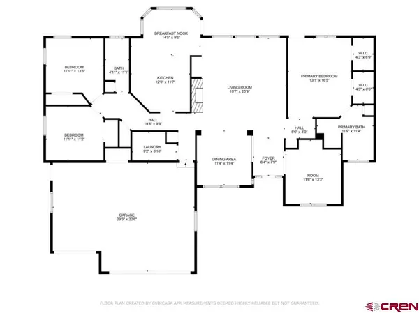 a picture of floor plan