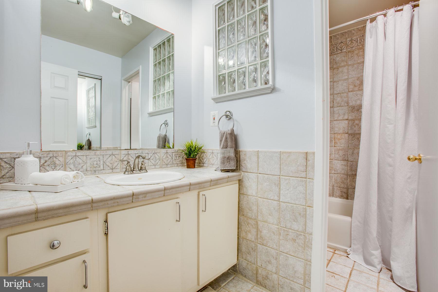 11783 Indian Ridge Road Reston, VA 20191 - Photo 20 of 25 a bathroom with a sink and a mirror