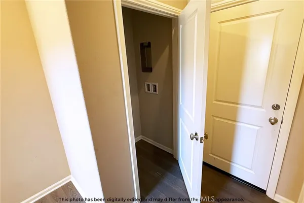 a view of front door