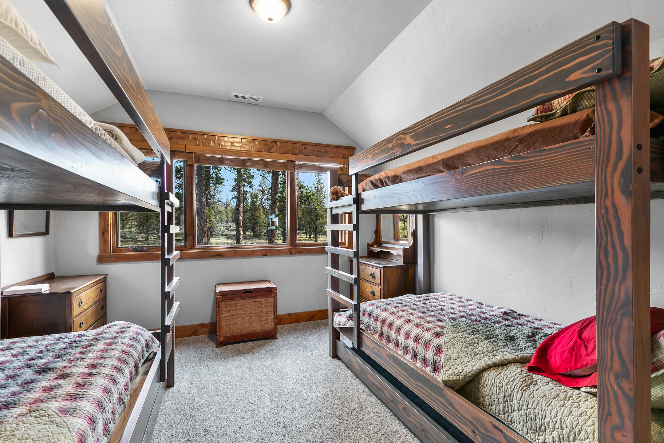 69580 Goodrich Road Sisters, OR 97759 - Photo 32 of 38 Bunk room facing East of home