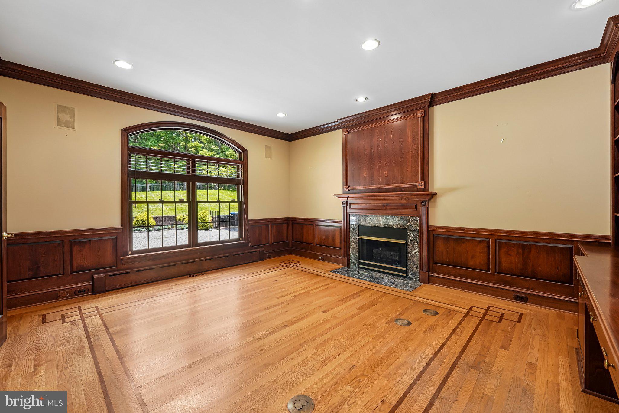 15 Old Covered Bridge Road Newtown Square, PA 19073 - Photo 11 of 71 Private study with fireplace and built-ins