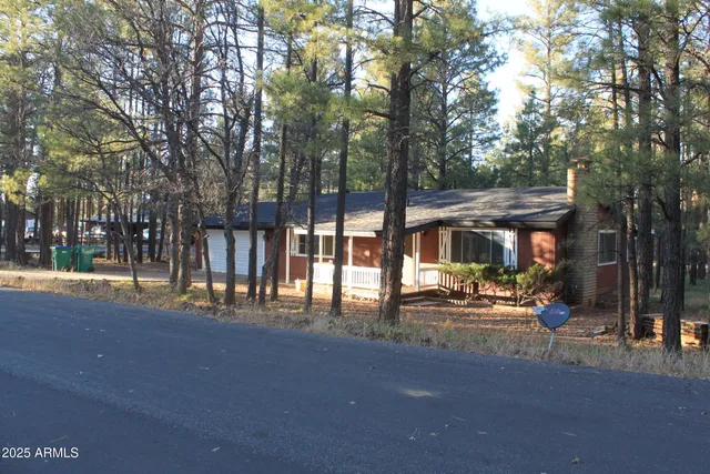 a building with trees in front of it