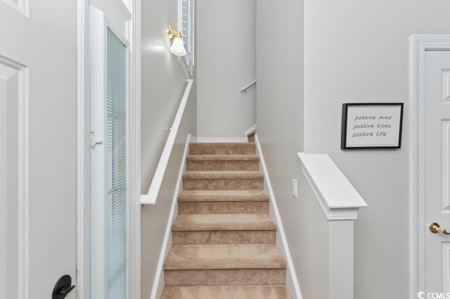 110 Cart Crossing Drive, Unit 102 Conway, SC 29526 - Photo 26 of 39 Stairs featuring baseboards