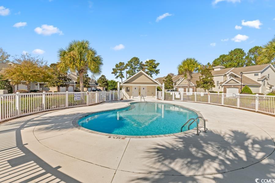 110 Cart Crossing Drive, Unit 102 Conway, SC 29526 - Photo 39 of 39 Community pool with a residential view and a patio