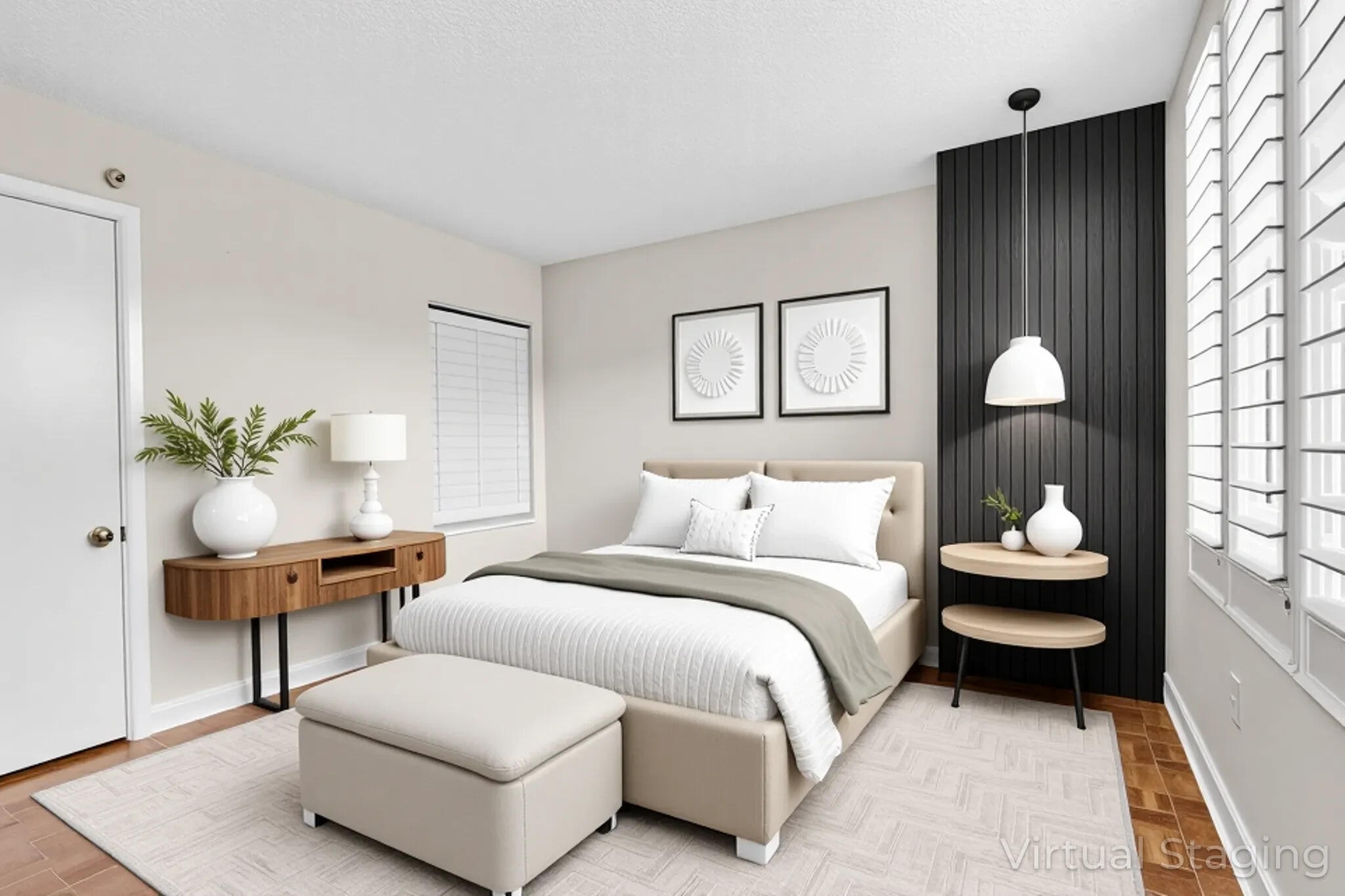 5340 Northwest 2nd Avenue, Unit 421 Boca Raton, FL 33487 - Photo 36 of 54 a bedroom with a bed and window