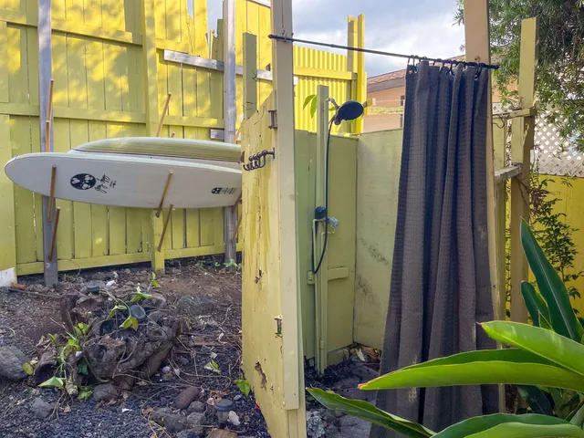 a view of a house with a street