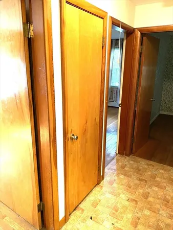 a view of a bathroom with shower and tub