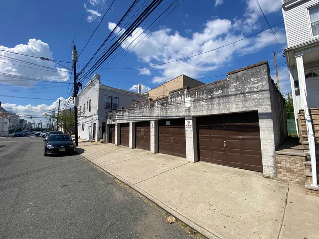 a view of a car garage