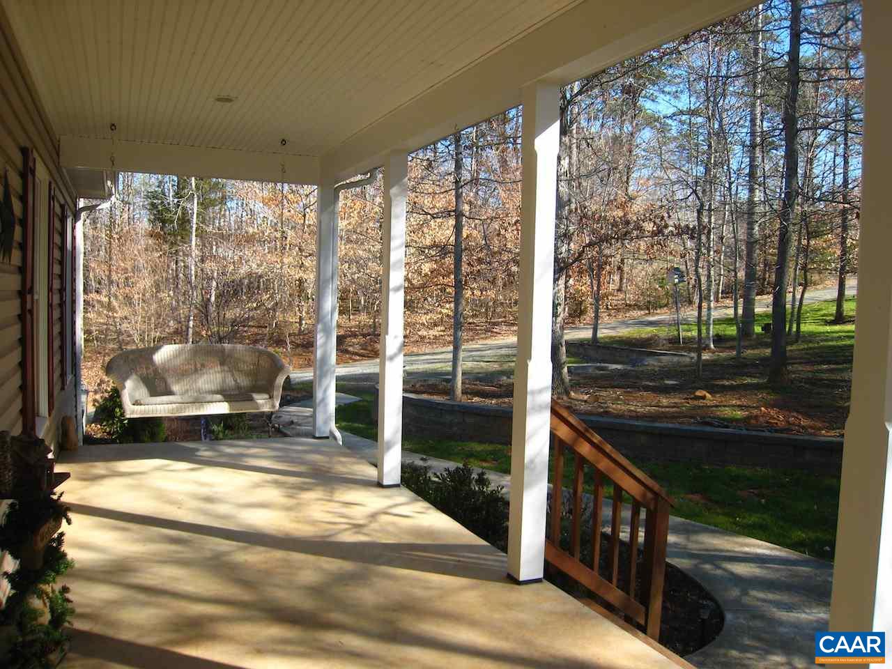 262 Pine Ridge Road Faber, VA 22938 - Photo 9 of 45 a view of a porch and a yard