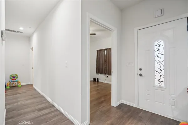 wooden floor in a gallery