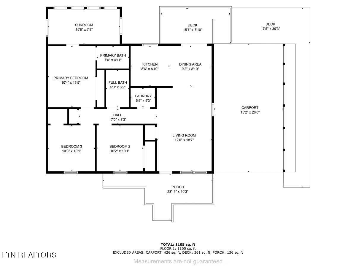752 Killion Road Dandridge, TN 37725 - Photo 26 of 26 Floor Plan