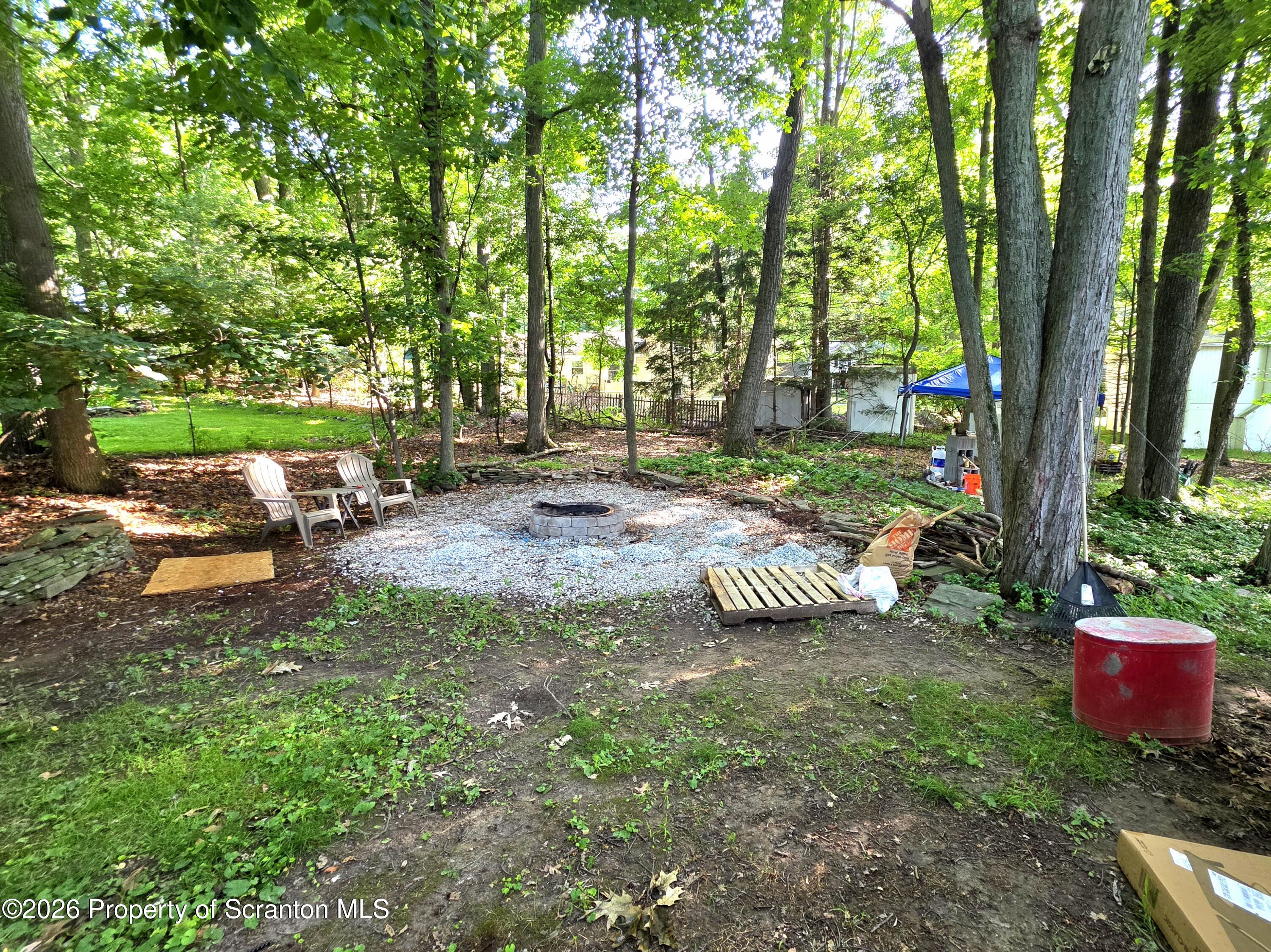 217 Noble Road Clarks Summit, PA 18411 - Photo 29 of 32 Fire Pit