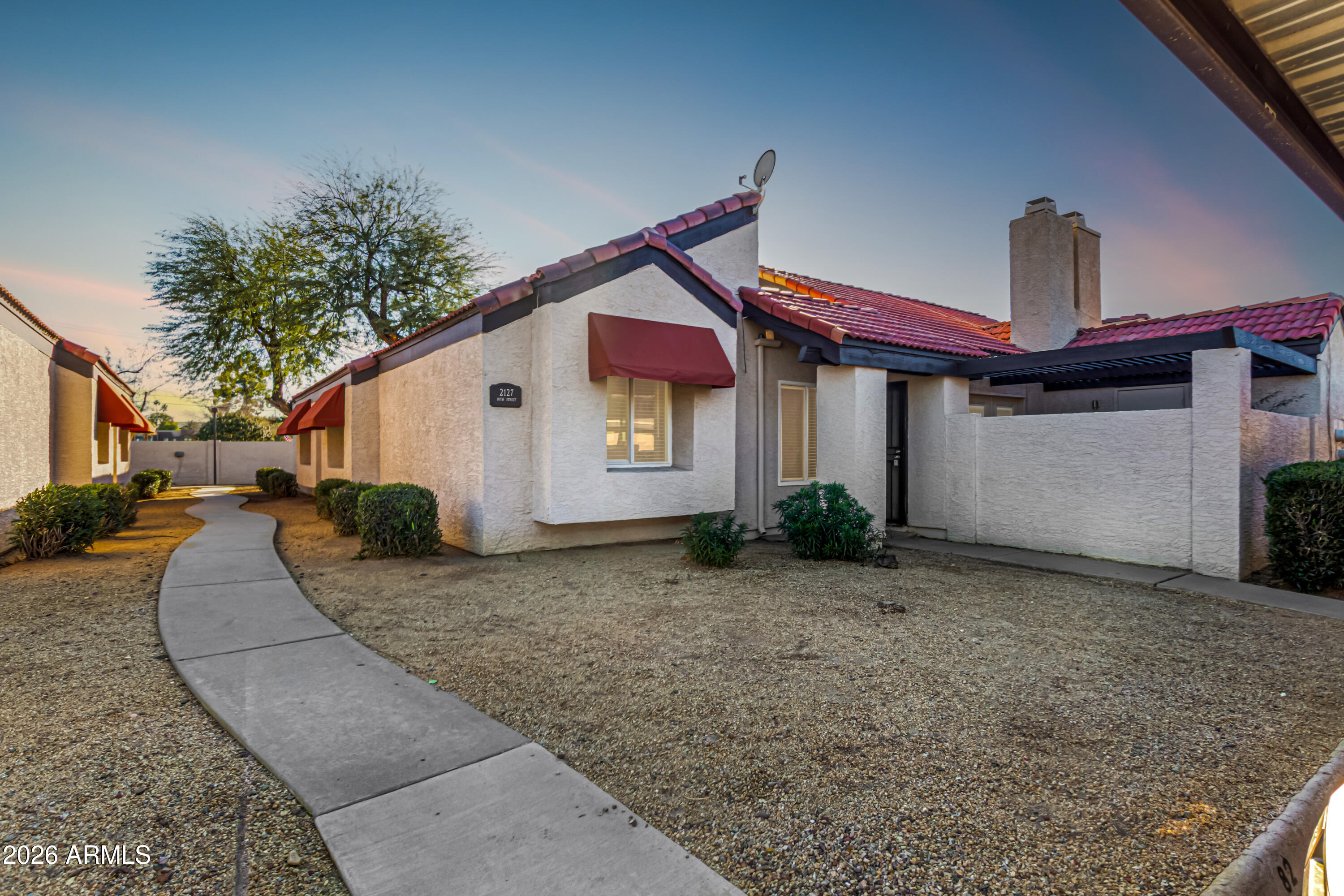 2127 East 10th Street, Unit 4 Tempe, AZ 85281 - Photo 14 of 21 Twilight Exterior