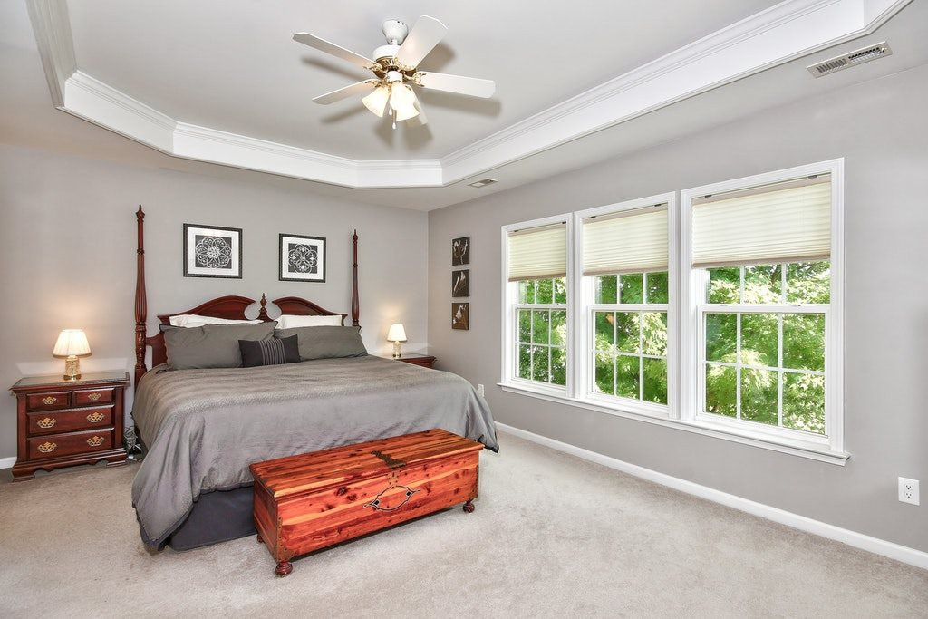 7624 Derek Drive Raleigh, NC 27613 - Photo 15 of 25 Your King size bed fits in perfectly here with plenty of space left over. Master Bedroom