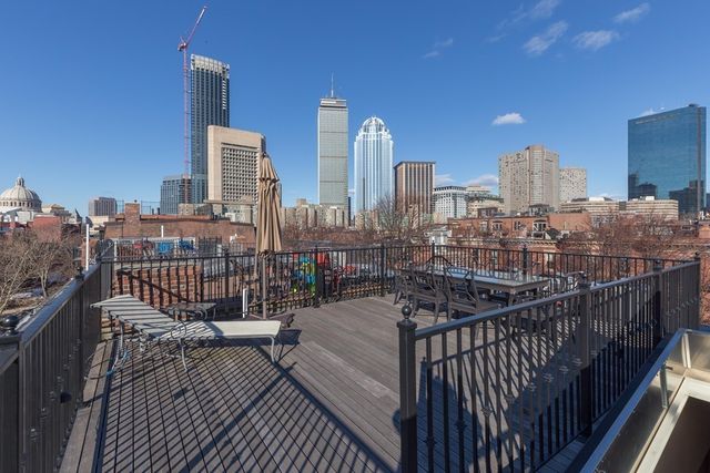 a view of city from balcony