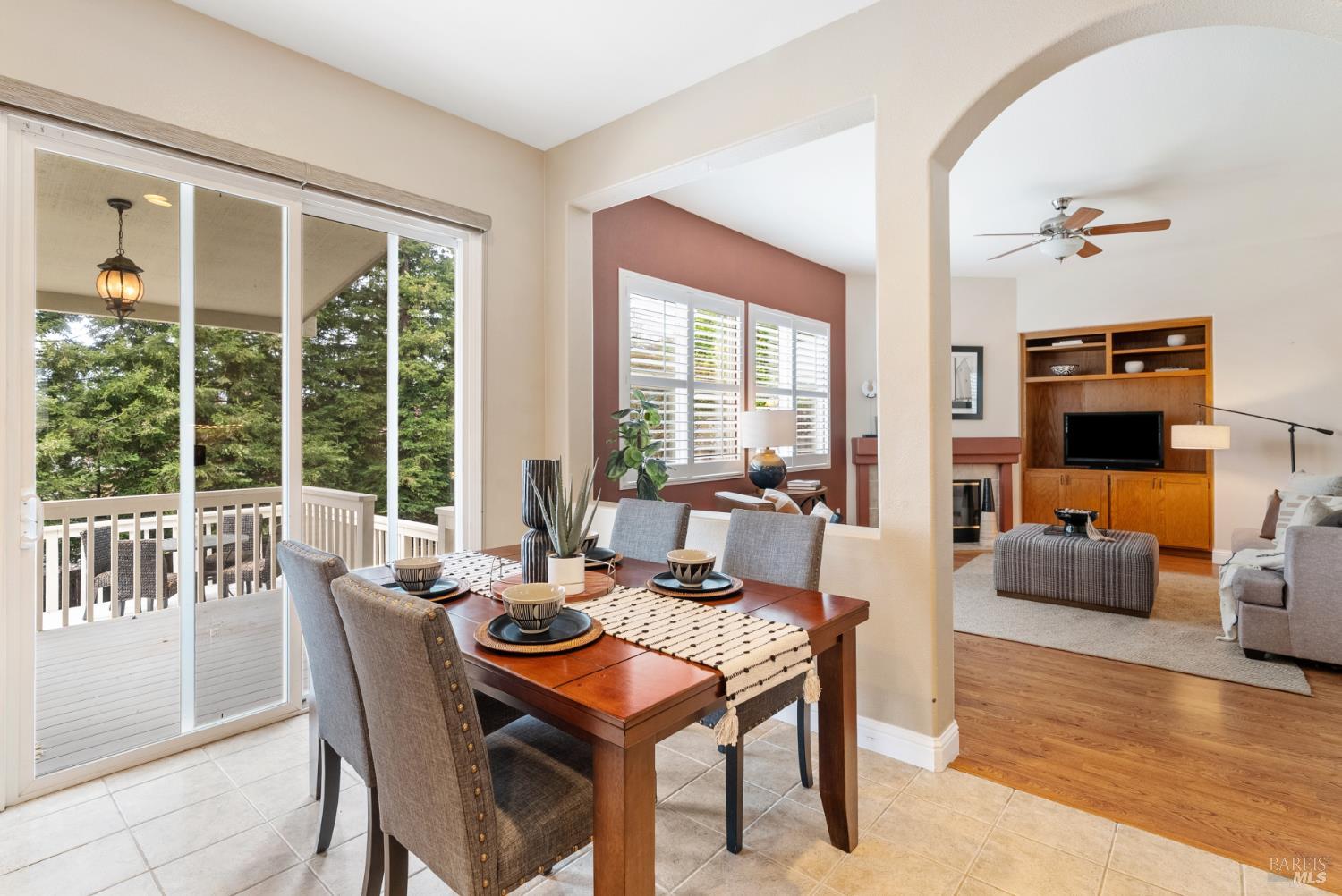 5783 Owl Light Terrace Santa Rosa, CA 95409 - Photo 18 of 51 a living room with furniture and a flat screen tv