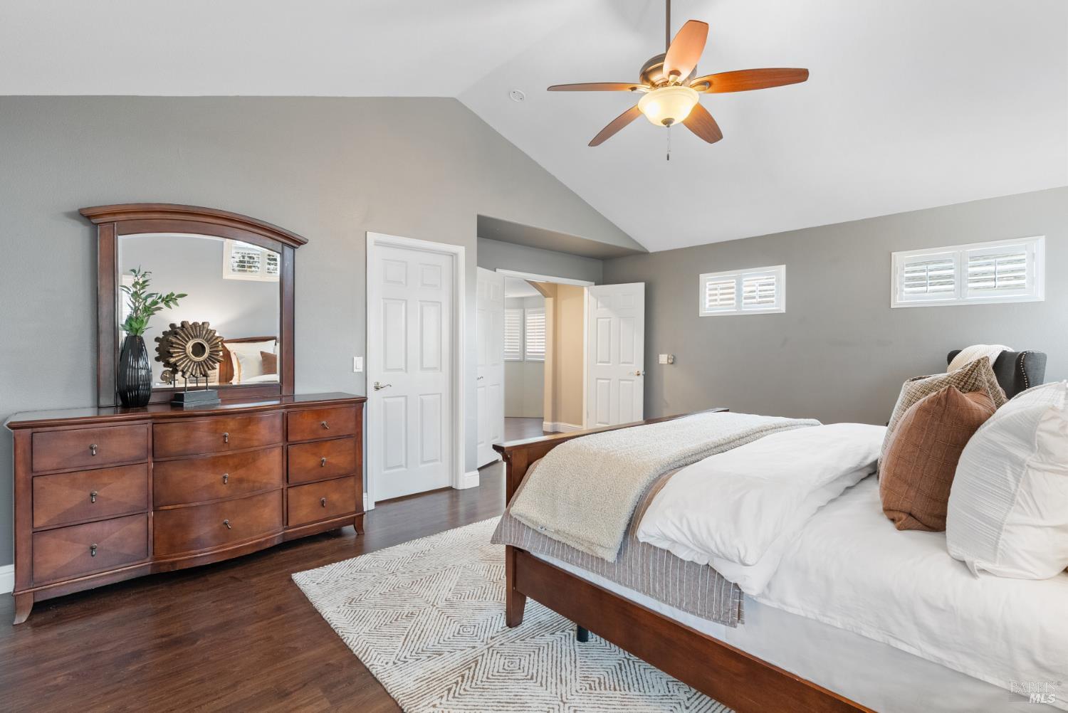5783 Owl Light Terrace Santa Rosa, CA 95409 - Photo 35 of 51 a bedroom with a bed and a dresser