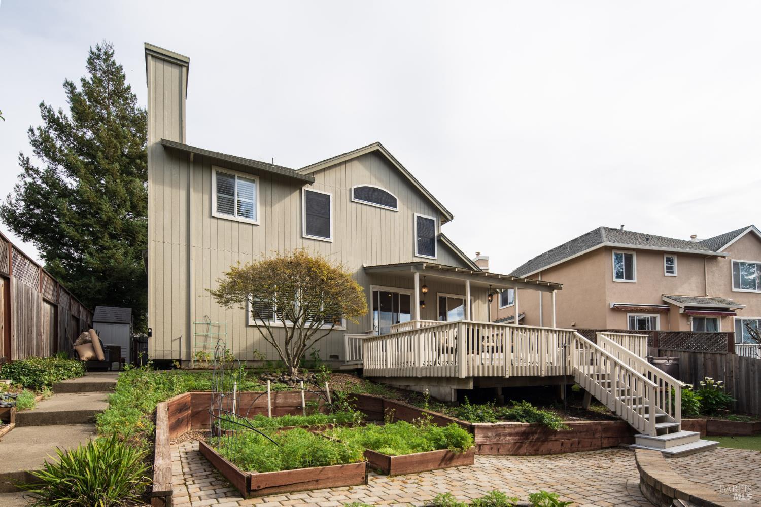 5783 Owl Light Terrace Santa Rosa, CA 95409 - Photo 48 of 51 a front view of a house with a porch