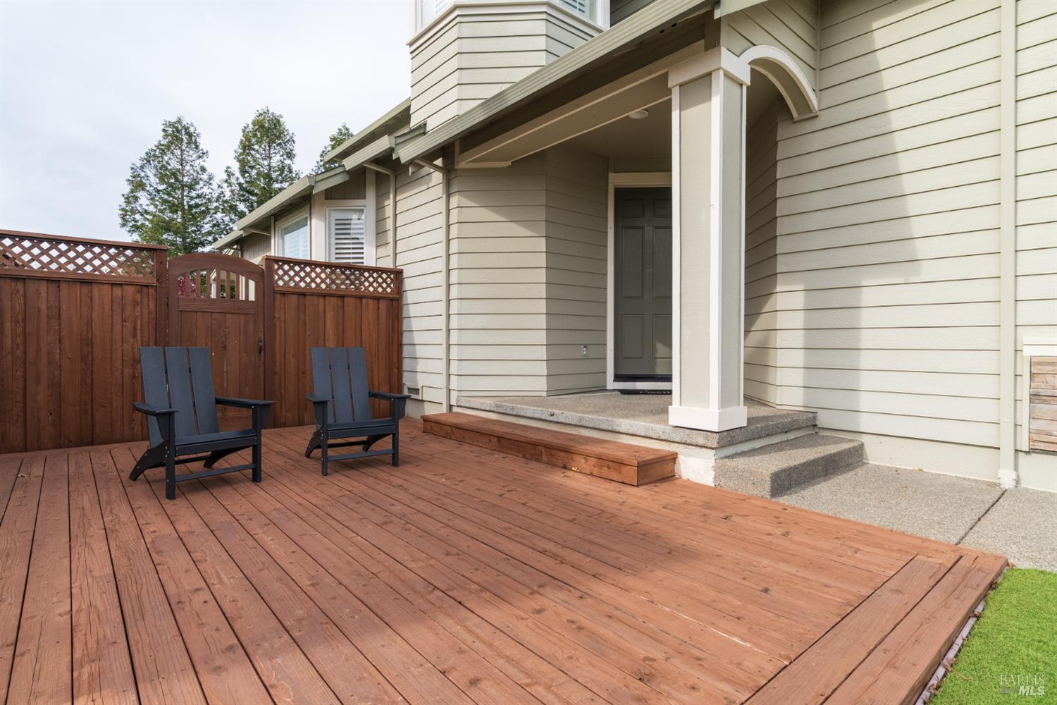 5783 Owl Light Terrace Santa Rosa, CA 95409 - Photo 50 of 51 a backyard of a house with seating space
